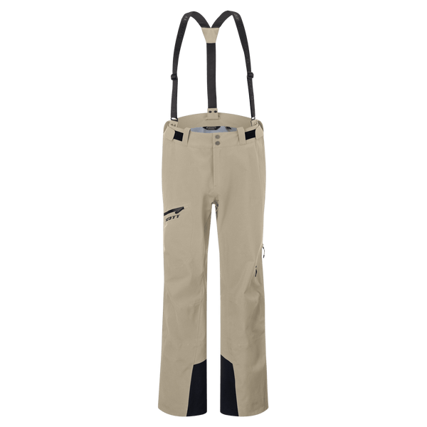 Pantalon de sports d'hiver SCOTT Explorair 3L pour homme – Beige Portobello