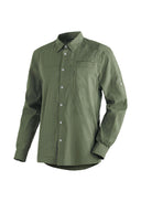Maier Sports M MATS L/S green check 46 - PeakStyle