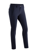 Maier Sports W HELGA SLIM - night sky 17 Kurz - Slim Fit Lange Hosen - PeakStyle
