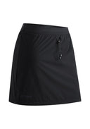 Maier Sports W RAINSKIRT WINTER - black 34 Weit - Comfort Fit Kleider & Röcke - PeakStyle