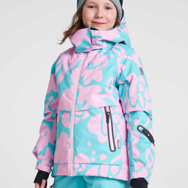Reima Posio ReimaTec Skijacke Kinder in Light Heather – Vorderansicht