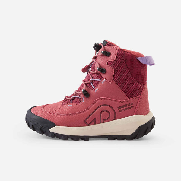 Reima Kulkuri Frost ReimaTec Winter Boots for Kids, Red Clay – Packshot View 2