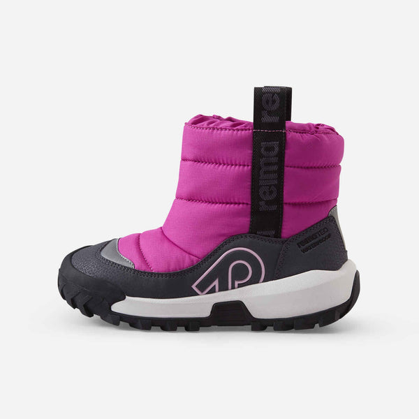 Reima Lumiloma ReimaTec Winter Boots for Kids, Fuchsia – Product Shot 1