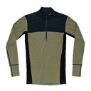 Devold LAUPAREN MERINO 190 ZIP NECK MAN INK/LICHEN/BLACK S - PeakStyle
