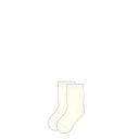 Devold BABY MERINO SOCK 2PK OFFWHITE 16-18 - PeakStyle
