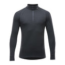 Devold M DUO ACTIVE MERINO 210 ZIP NECK - Black S Unterwäsche - PeakStyle