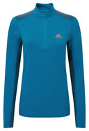 Mountain Equipment W NAVA LS ZIP - T - PeakStyle