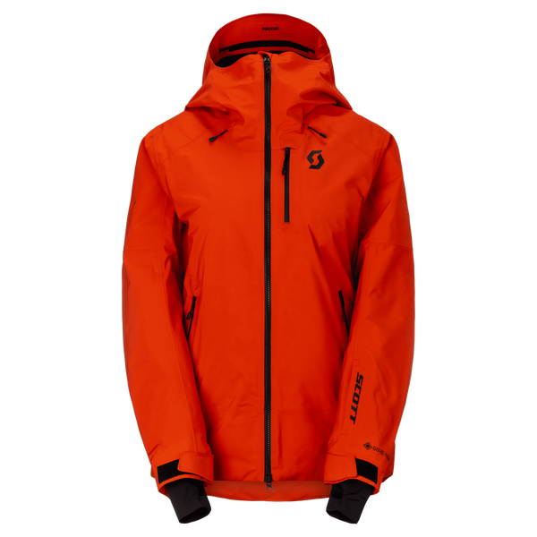 SCOTT Ultimate GORE-TEX Wintersportjacke Damen – Turbo Red – Vorderansicht