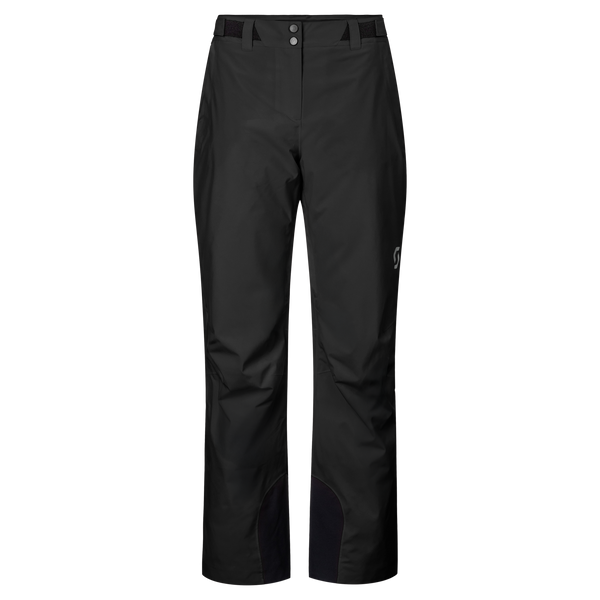 SCOTT Ultimate Dryo 10 Wintersporthose Damen – Black – Vorderansicht