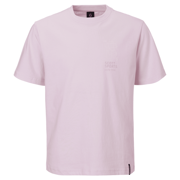 SCOTT Graphic Kurzarmshirt Kinder - Bliss Pink