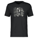 Scott M CASUAL S/SL TEE - Black S Kurzarmshirts - PeakStyle