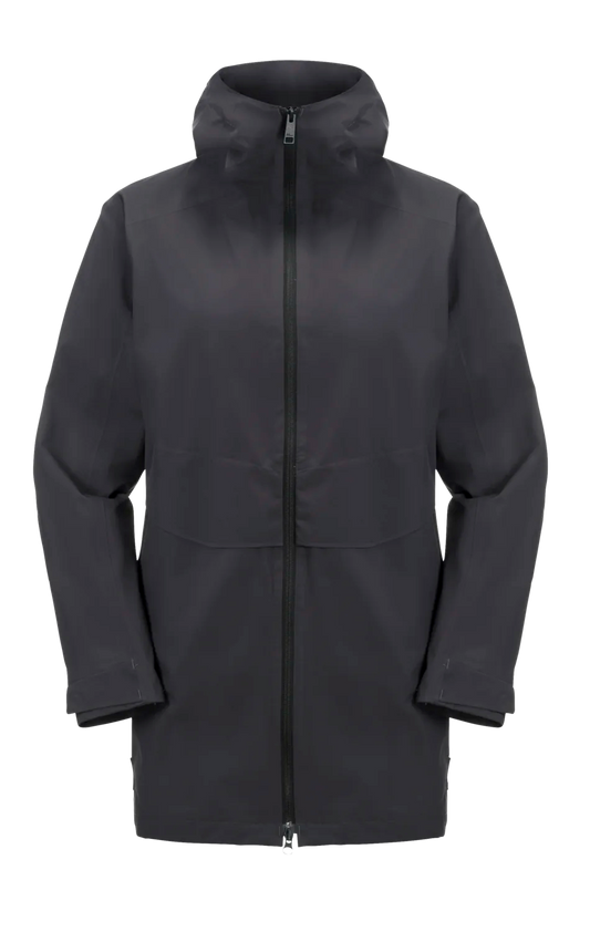 Jack Wolfskin W MAINKAI LONG JACKET W Phantom XXL - PeakStyle