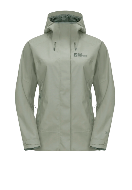 Jack Wolfskin W KAMMWEG 2L JACKET W mint leaf XXL - PeakStyle