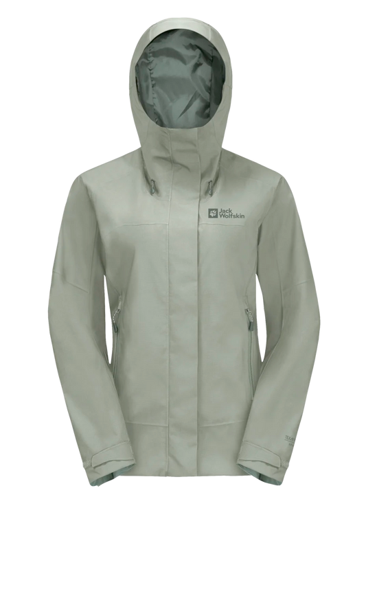 Jack Wolfskin W KAMMWEG 2L JACKET W mint leaf XXL - PeakStyle