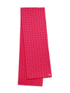 Dale Of Norway CHRISTIANIA SCARF Raspberry Allium One size - PeakStyle