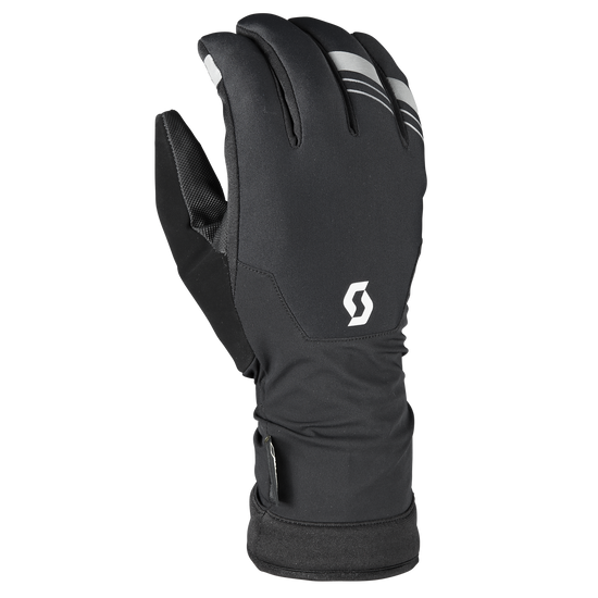 SCOTT Aqua GORE-TEX Fingerhandschuhe in Black – Vorderseite