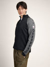 Dale Of Noorwegen GEILO Merino Sweater Heren - Donker Charcoal - Rook - Zijaanzicht