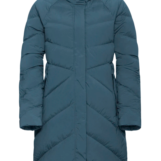 Jack Wolfskin W MARIENPLATZ COAT W RDS aluminum blue 2XL - PeakStyle