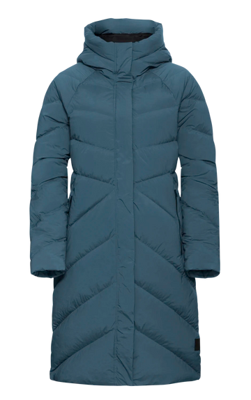 Jack Wolfskin W MARIENPLATZ COAT W RDS aluminum blue 2XL - PeakStyle