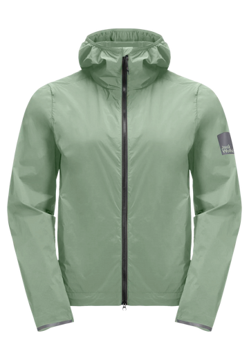 Jack Wolfskin W BIKE COMMUTE WIND JACKET W eucalyptus 2XL - PeakStyle