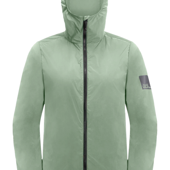 Jack Wolfskin W BIKE COMMUTE WIND JACKET W eucalyptus 2XL - PeakStyle