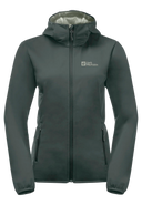 Jack Wolfskin WINDHAIN HOODY W slate green 3XL - PeakStyle