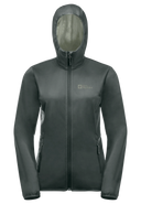 Jack Wolfskin WINDHAIN HOODY W slate green 3XL - PeakStyle