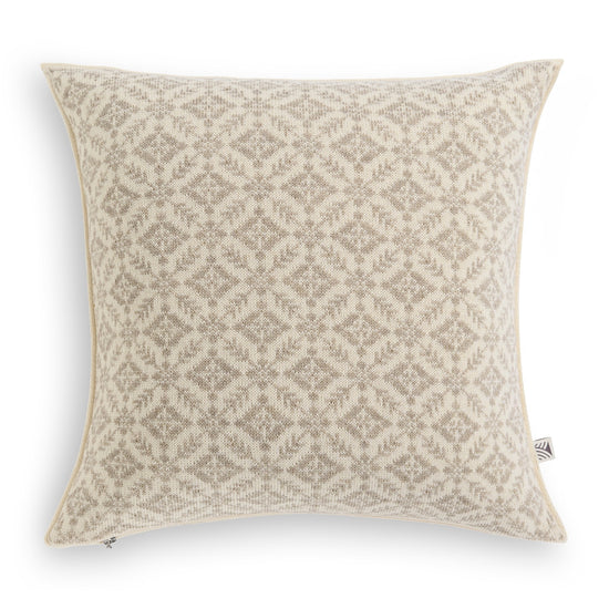 Dale Of Norway FROGNER Woll-Kissenhülle – Offwhite - Sand – Packshot