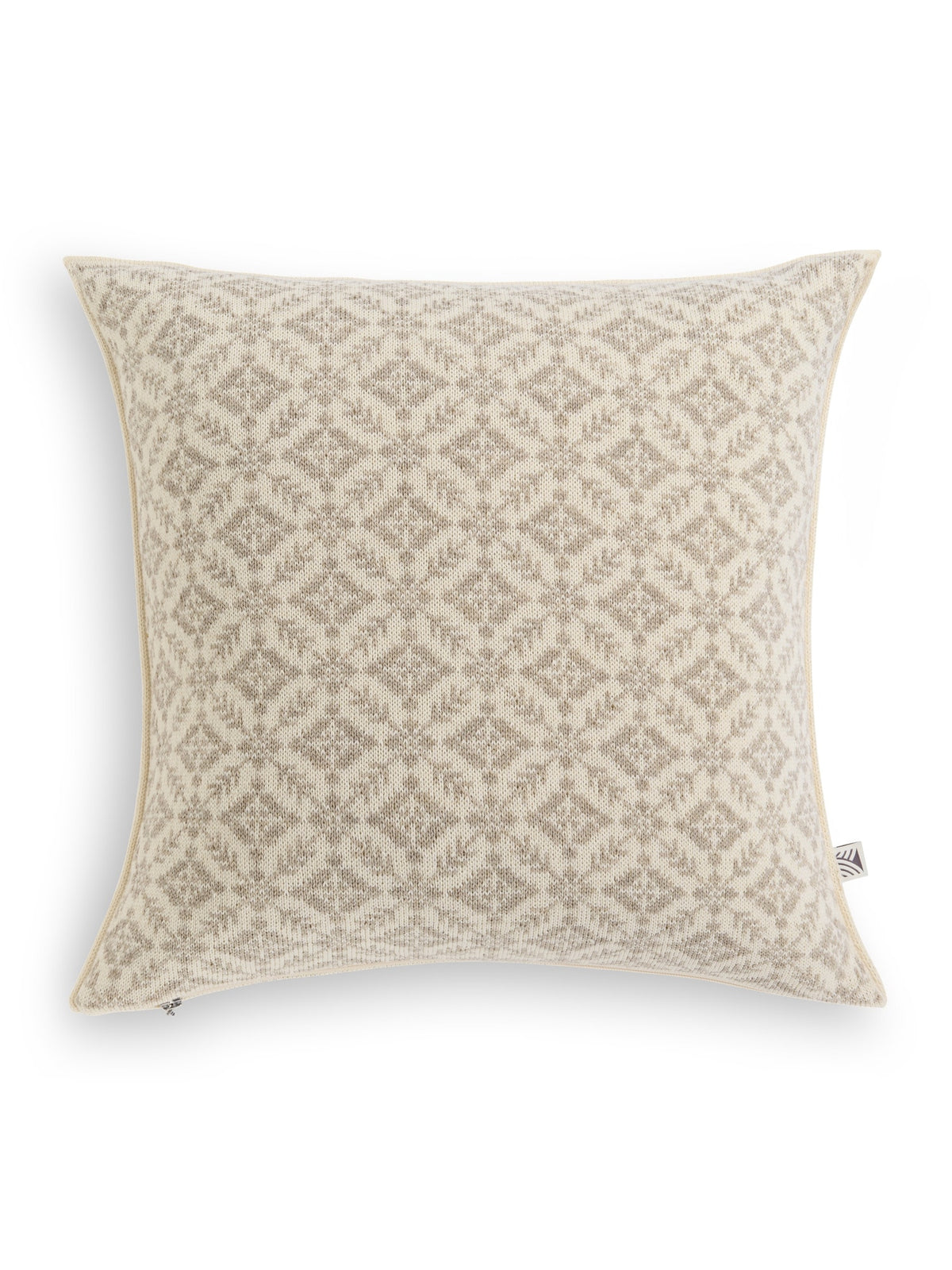 Dale Of Norway FROGNER Woll-Kissenhülle – Offwhite - Sand – Packshot