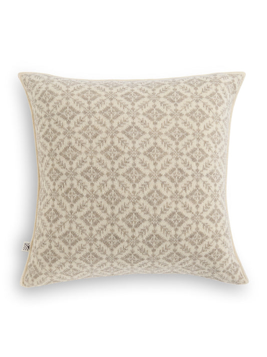 Dale Of Norway FROGNER Woll-Kissenhülle – Offwhite - Sand – Detail oder Lifestyle