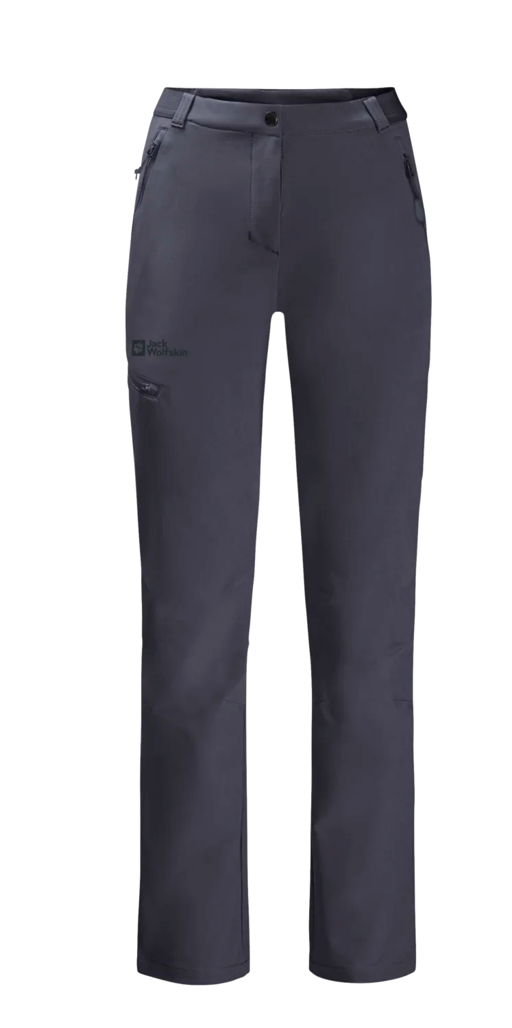 Jack Wolfskin W GEIGELSTEIN PANTS W Graphite 46L - PeakStyle