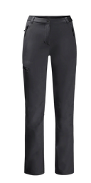 Jack Wolfskin W GEIGELSTEIN PANTS W black 46L - PeakStyle