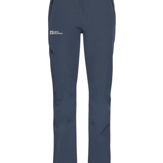 Jack Wolfskin W GEIGELSTEIN PANTS W midnight sky 46 L - PeakStyle