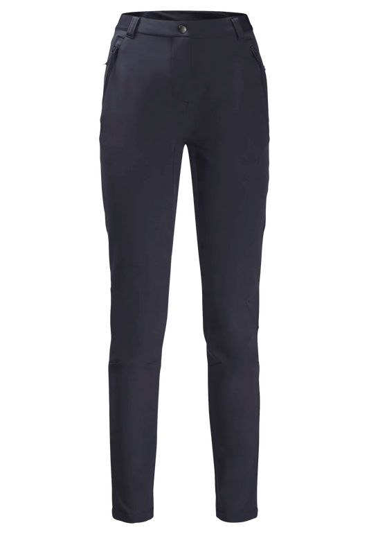 Jack Wolfskin W GEIGELSTEIN SLIM PANTS W Graphite 46 - PeakStyle