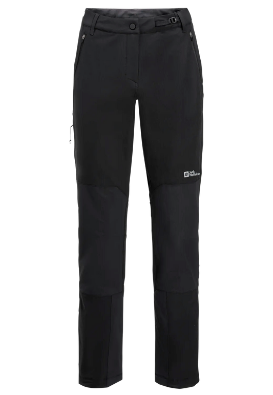 Jack Wolfskin W ANDUR PANTS W black 46 - PeakStyle
