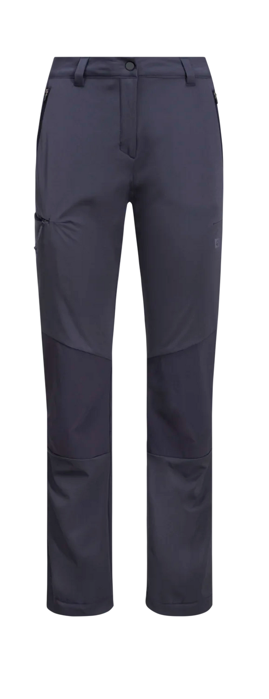 Jack Wolfskin W HIKING ALPINE PANTS W Graphite 46L - PeakStyle