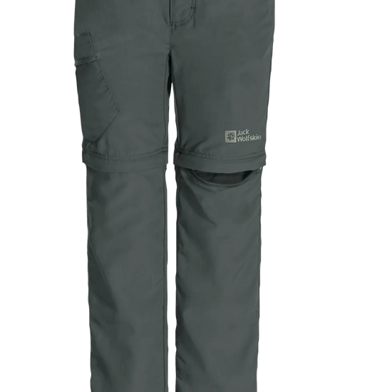 Jack Wolfskin SAFARI ZIP OFF PANTS K slate green 176 - PeakStyle
