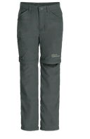 Jack Wolfskin SAFARI ZIP OFF PANTS K slate green 176 - PeakStyle