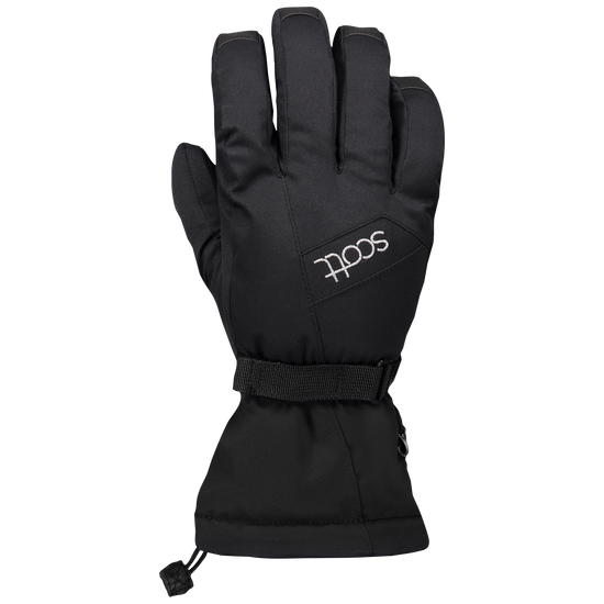 SCOTT Ultimate Warm Fingerhandschuhe Damen – Black Oberseite