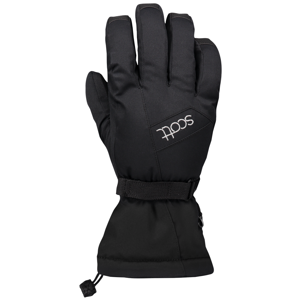 SCOTT Ultimate Warm Fingerhandschuhe Damen – Black Oberseite