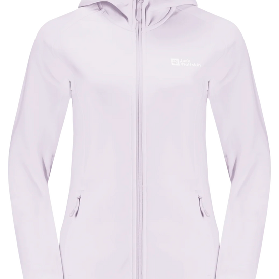 Jack Wolfskin W BAISELBERG HOODED FZ W Pale Lavender 2XL - PeakStyle