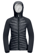 Jack Wolfskin W ROUTEBURN PRO HYBRID W Graphite Cool Grey 2XL - PeakStyle