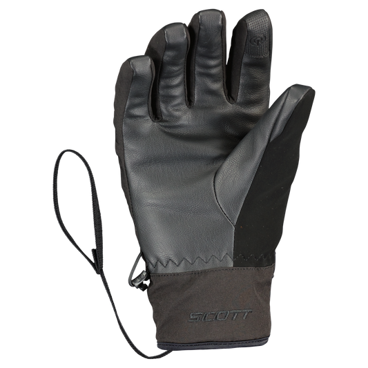 Gants de sports d'hiver SCOTT Ultimate Hybrid pour femme – Noir – Vue de dos
