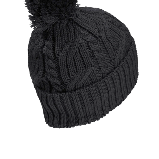 Jack Wolfskin POMPOM BEANIE black One Size - PeakStyle