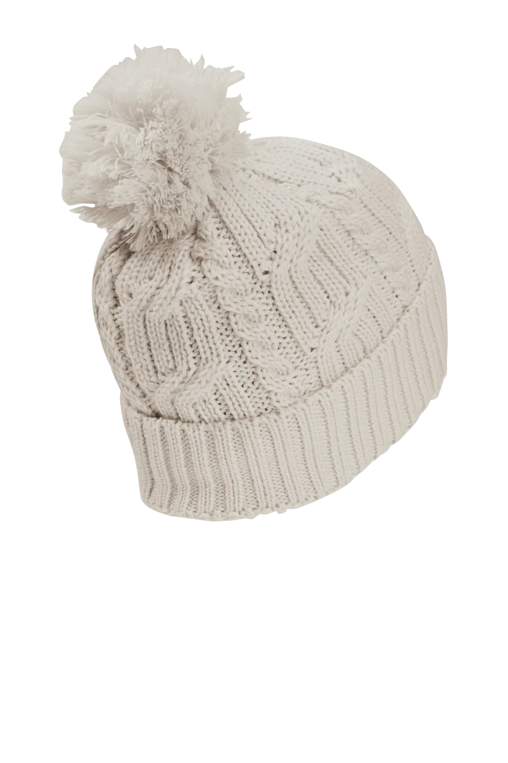 Jack Wolfskin POMPOM BEANIE pale sand One Size - PeakStyle