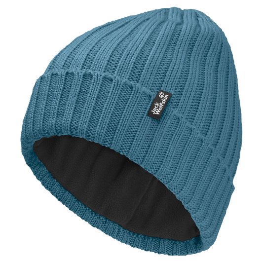 Jack Wolfskin RIB KNIT BEANIE Unisex Strickmütze Galapagos 1-a310