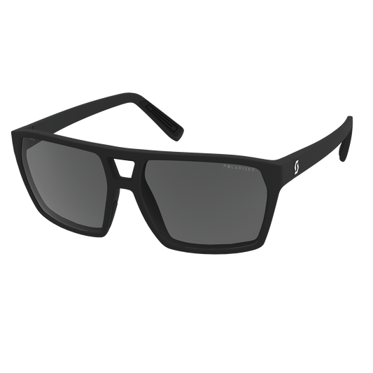SCOTT Tune Polarized Sonnenbrille Black Matt – Frontansicht