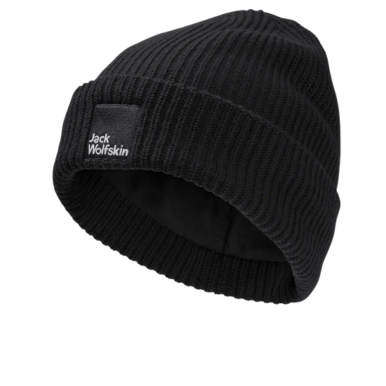 Jack Wolfskin PERGAMON BEANIE black L - PeakStyle