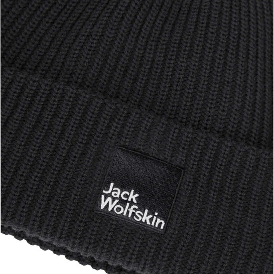 Jack Wolfskin PERGAMON BEANIE black L - PeakStyle