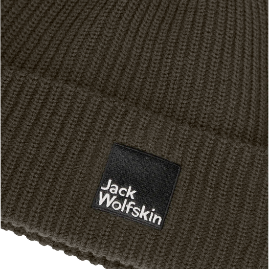 Jack Wolfskin PERGAMON BEANIE obsidian moss L - PeakStyle